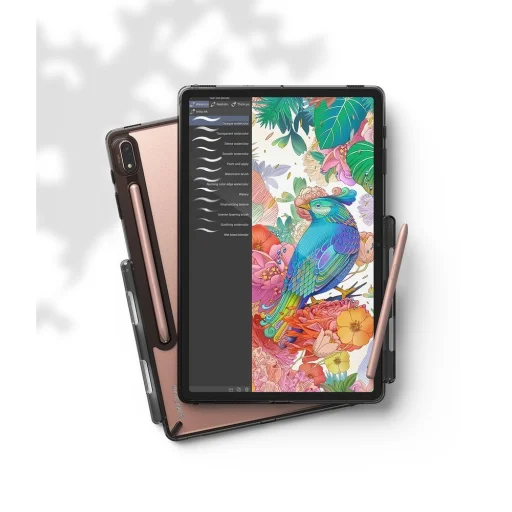 Ringke Fusion TPU PC Tok Samsung Galaxy Tab S7+ Plus szürke (F476R53) - 9
