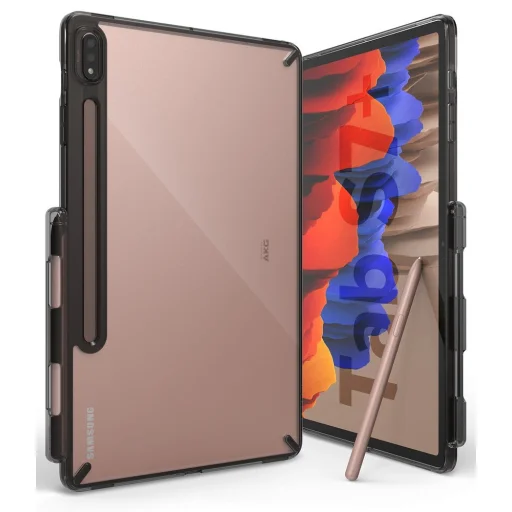 Ringke Fusion TPU PC Tok Samsung Galaxy Tab S7+ Plus szürke (F476R53) - 1
