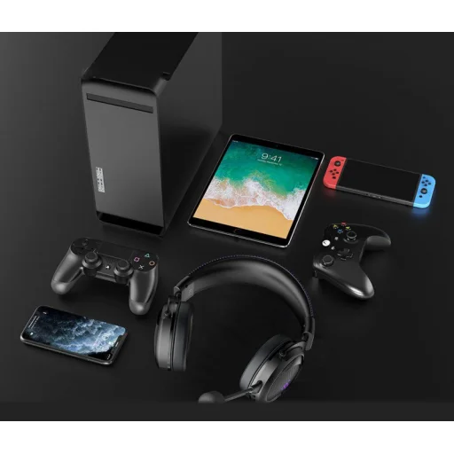 Tronsmart Shadow Gamer vezeték nélküli fejhallgató mikrofonnal lilla (372308) - 14