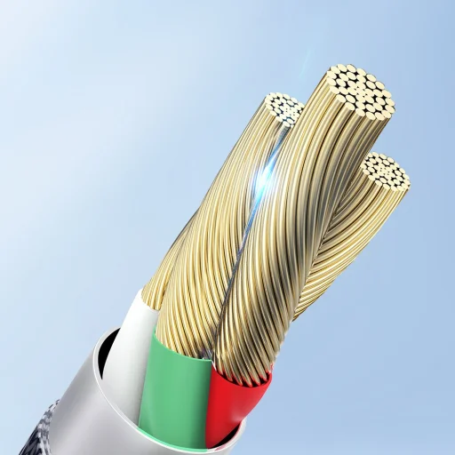 Dux Ducis K-IV Series USB Type-C - Lightning 18W kábel LED PD 1.2m fekete - 11