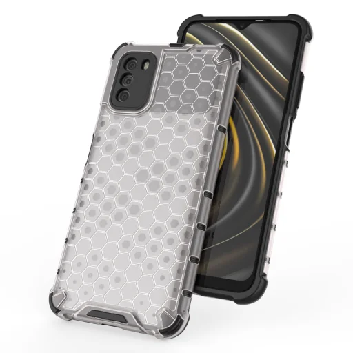 Honeycomb armor TPU tok Xiaomi Poco M3 fekete - 7