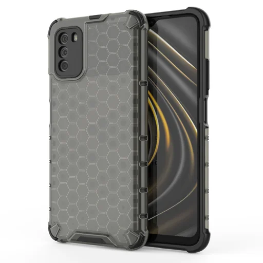 Honeycomb armor TPU tok Xiaomi Poco M3 fekete - 1
