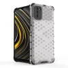 Xiaomi Poco M3 Honeycomb armor TPU tok piros thumbnail