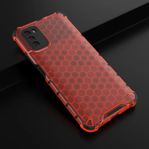 Xiaomi Poco M3 Honeycomb armor TPU tok piros - 9