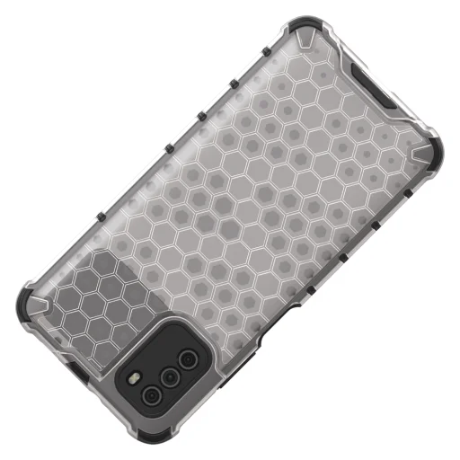 Honeycomb armor TPU tok Xiaomi Poco M3 átlátszó - 6