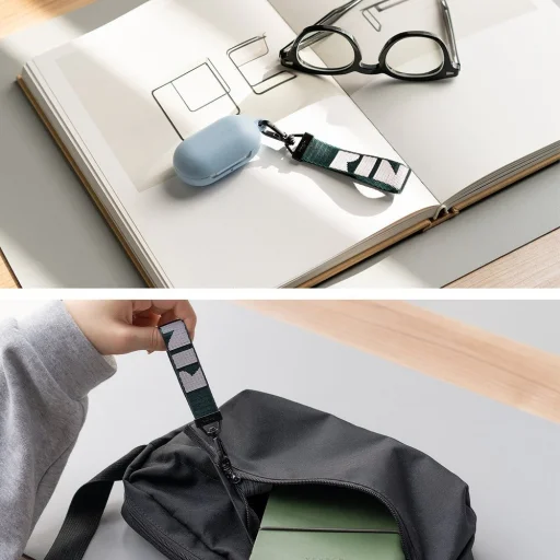 Ringke Kulcsra akasztható pánt karabinerrel zöld (ACKR0002) - 7