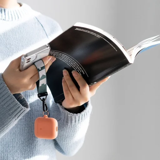 Ringke Kulcsra akasztható pánt karabinerrel zöld (ACKR0002) - 5