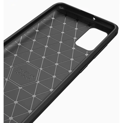 Carbon szénszál mintájú TPU tok Oppo A92 / A72 / A52 fekete - 4