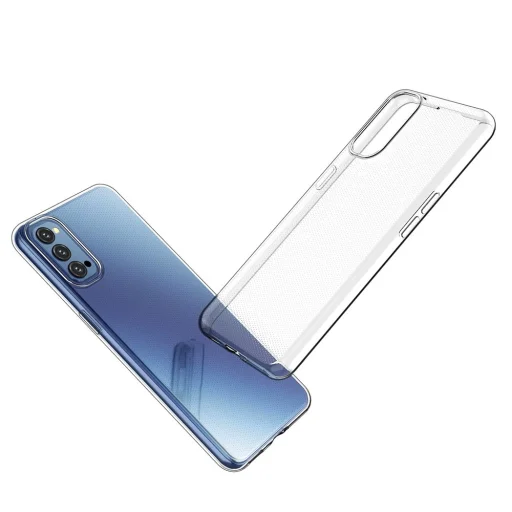 Ultra Clear 0.5mm TPU géltok Oppo Reno 4 átlátszó - 5