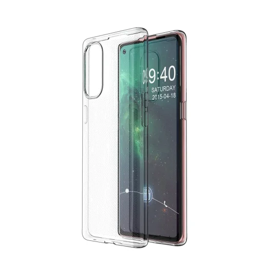 Ultra Clear 0.5mm TPU géltok Oppo Reno 4 Pro 5G átlátszó - 3