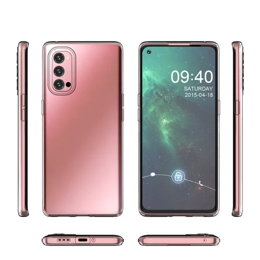 Ultra Clear 0.5mm TPU géltok Oppo Reno 4 Pro 5G átlátszó - 7