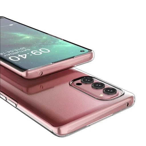 Ultra Clear 0.5mm TPU géltok Oppo Reno 4 Pro 5G átlátszó - 8