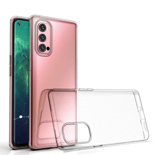 Ultra Clear 0.5mm TPU géltok Oppo Reno 4 Pro 5G átlátszó - 1