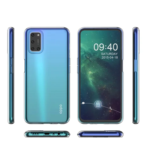 Ultra Clear 0.5mm TPU géltok Oppo A92 / A72 / A52 átlátszó - 3
