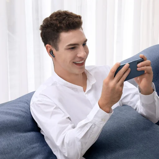 Baseus SIMU S1 Pro 5.1 TWS Bluetooth vezeték nélküli fülhallgató aktív zajszűréssel szürke (NGS1P-0A) - 12