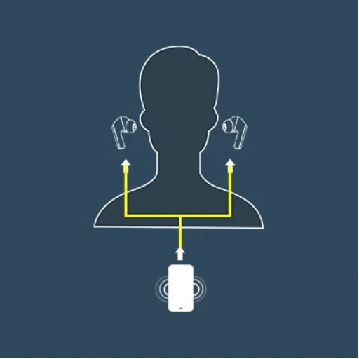 Baseus SIMU S1 Pro 5.1 TWS Bluetooth vezeték nélküli fülhallgató aktív zajszűréssel kék (NGS1P-03) - 25