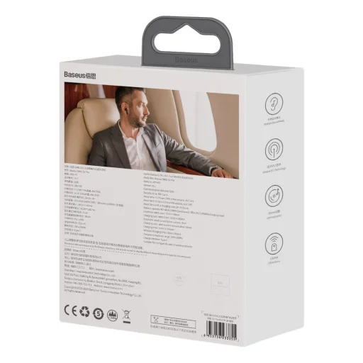 Baseus SIMU S1 Pro 5.1 TWS Bluetooth vezeték nélküli fülhallgató aktív zajszűréssel szürke (NGS1P-0A) - 10