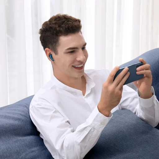 Baseus SIMU S1 Pro 5.1 TWS Bluetooth vezeték nélküli fülhallgató aktív zajszűréssel kék (NGS1P-03) - 13