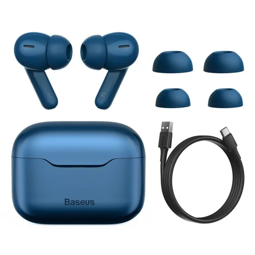 Baseus SIMU S1 Pro 5.1 TWS Bluetooth vezeték nélküli fülhallgató aktív zajszűréssel kék (NGS1P-03) - 8