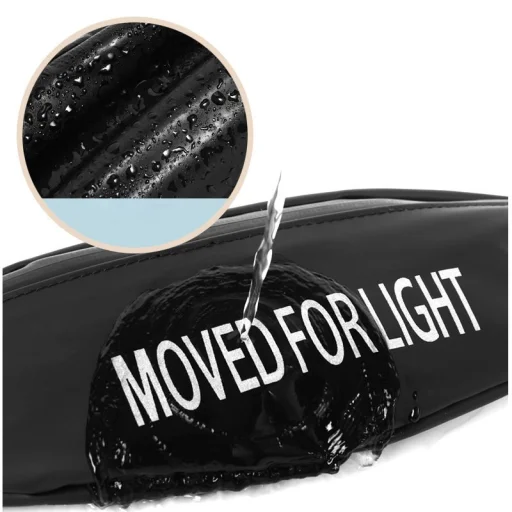 Univerzális futó övtáska fülhallgató kivezetéssel sötétkék - 5