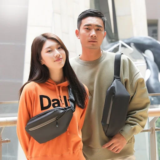 Válltáska futáshoz, sportoláshoz fekete - 6