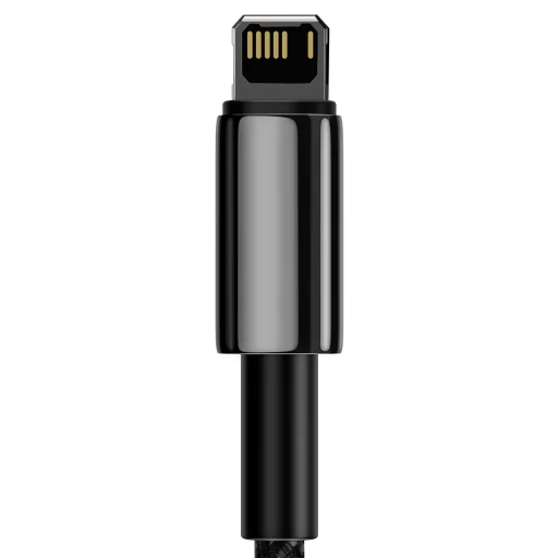 Baseus Tungsten USB - Lightning kábel 2.4A 2m fekete (CALWJ-A01) - 5