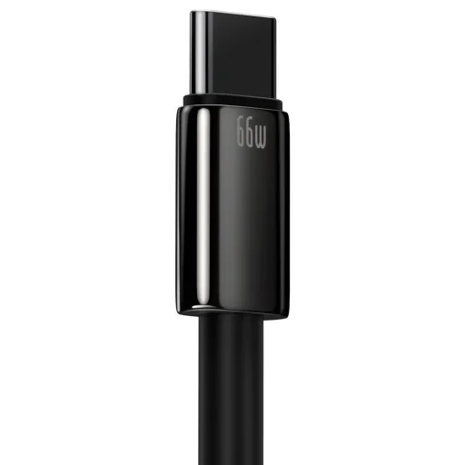 Baseus Tungsten USB - USB Type-C kábel 66W (11V / 6A) Quick Charge AFC FCP SCP 2m fekete (CATWJ-C01) - 5