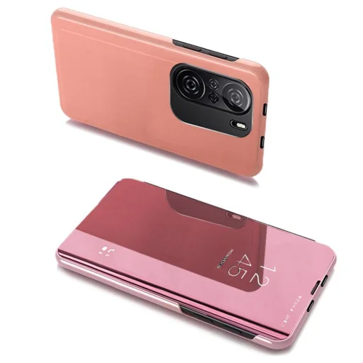 Xiaomi Redmi K40 Pro+ / K40 Pro / K40 / Poco F3 Clear View fliptok pink - 1