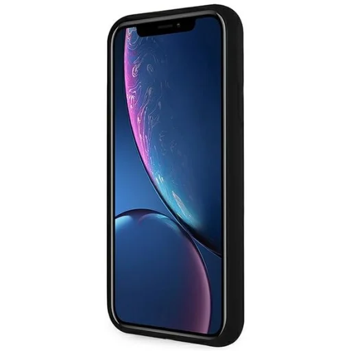 iPhone 11 Karl Lagerfeld KLHCN61SLKHBK Ikonik Karl's Head szilikon tok fekete - 6