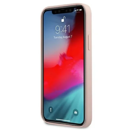 iPhone 12/12 Pro Karl Lagerfeld KLHCP12MSILTTPI Ikonik Outline szilikon tok rózsaszín - 5