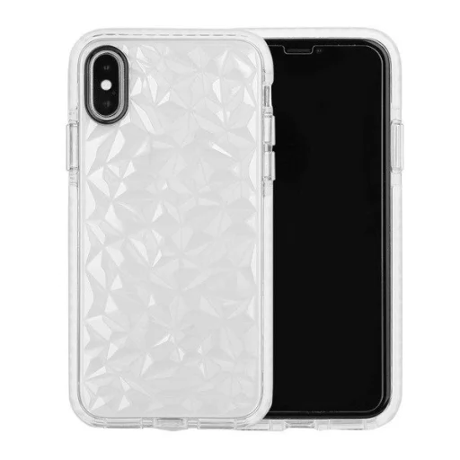 Brick Stone prizma mintás szilikon tok iPhone 11 Pro MAX átlátszó - 2