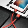 Hoco Lightning - USB X14 Speed 2m kábel piros/fekete thumbnail