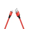 Hoco Lightning - USB X14 Speed 2m kábel piros/fekete thumbnail