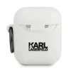  AirPods 1/2 szilikon tok fehér Karl Lagerfeld Choupette KLACA2SILCHWH thumbnail