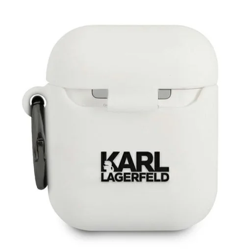 Karl Lagerfeld RSG KLACA2SILRSGWH AirPods 1/2 szilikon tok fehér - 2