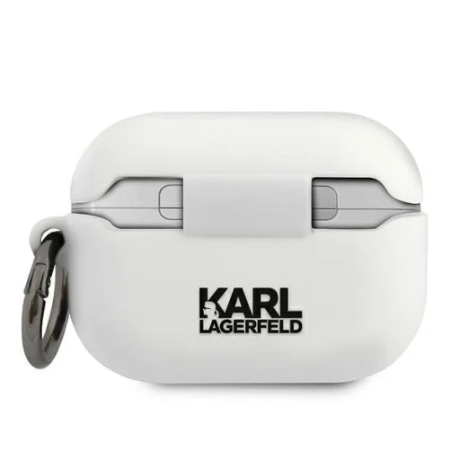 Karl Lagerfeld Ikonik KLACAPSILGLWH AirPods Pro 1/2 szilikon tok fehér - 2