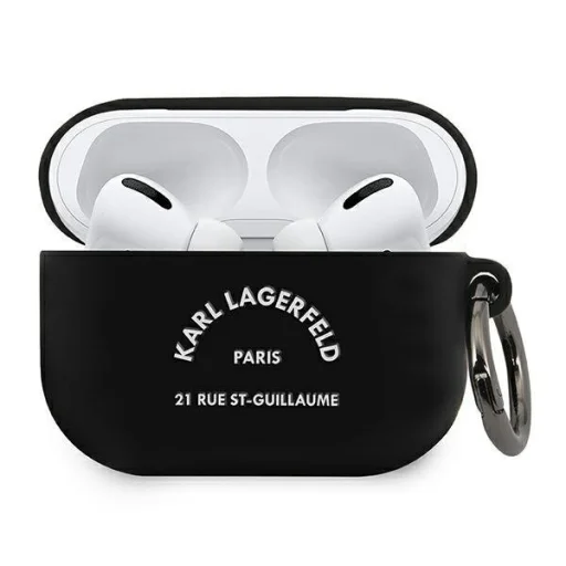  AirPods Pro szilikon tok fekete Karl Lagerfeld RSG KLACAPSILRSGBK - 1