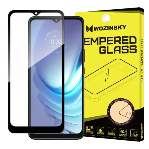 Motorola Moto G50 Wozinsky Super Tough kijelzővédő üvegfólia fekete - 1