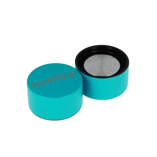 Quokka Solid vákum szigetelt vizesüveg, rozsdamentes acél kulacs 510 ml Bold Turquoise - 2