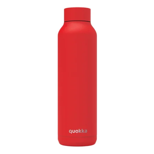 Quokka Solid vákum szigetelt vizesüveg, rozsdamentes acél kulacs 630 ml Quartz Lava - 1