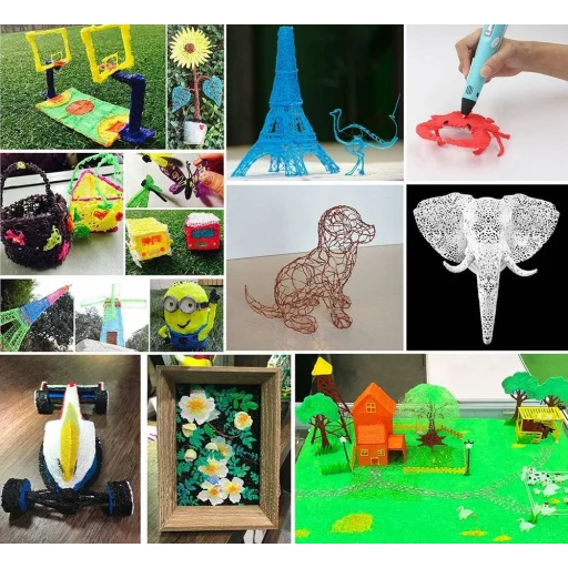 3D Nyomtató toll tollbetét PLA 10x5m 1,75mm vegyes színekben - 11