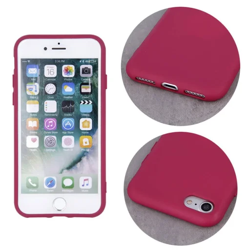 Szilikon tok SAMSUNG GALAXY A72  vörösesbarna - 3