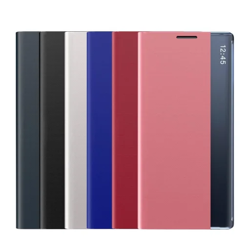 Xiaomi Mi 10 Pro / Xiaomi Mi 10 New Sleep Case fliptok fekete - 5