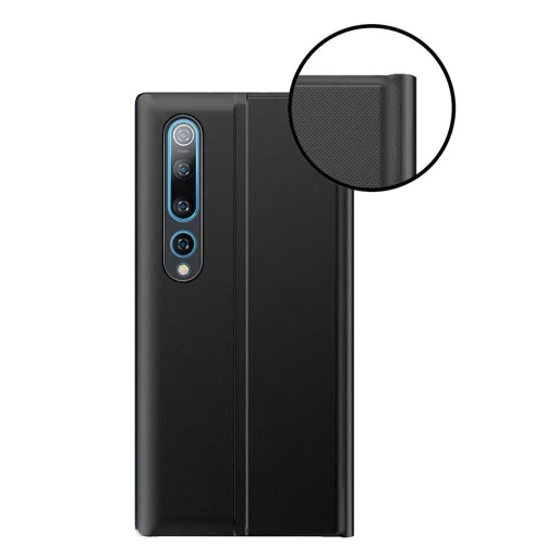 Xiaomi Mi 10 Pro / Xiaomi Mi 10 New Sleep Case fliptok fekete - 6