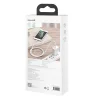 Baseus Cafule Metal nylon harisnyázott USB/ Lightning kábel 2.4A 1m fehér (CALJK-A02) thumbnail