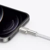 Baseus Cafule Metal nylon harisnyázott USB/ Lightning kábel 2.4A 2m fehér (CALJK-B02) thumbnail