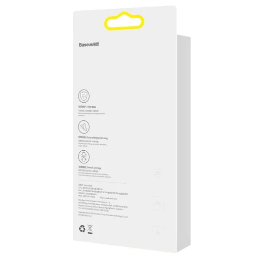 Baseus 2x 0.3mm kameralencse védő üvegfólia iPhone 12 Pro (SGAPIPH61P-AJT02) - 10