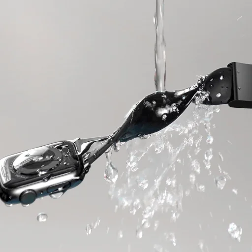 Baseus Slip-Thru óraszíj Apple Watch 3/4/5/6/7/8/SE 38/40/41 mm fekete (LBWSE-01) - 19