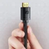 Baseus HDMI 2.1 kábel 8K 60 Hz 48 Gbps / 4K 120 Hz / 2K 144 Hz 3D eARC QMS Dynamic HDR VRR ALLM 1m fekete (CAKGQ-J01) thumbnail