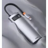 Baseus Metal Gleam 6in1 HUB USB Type-C - USB Type-C PD 100W / HDMI 4K 30Hz / 3x USB 3.2 Gen 1/ RJ45 1Gbps szürke (CAHUB-CW0G) thumbnail